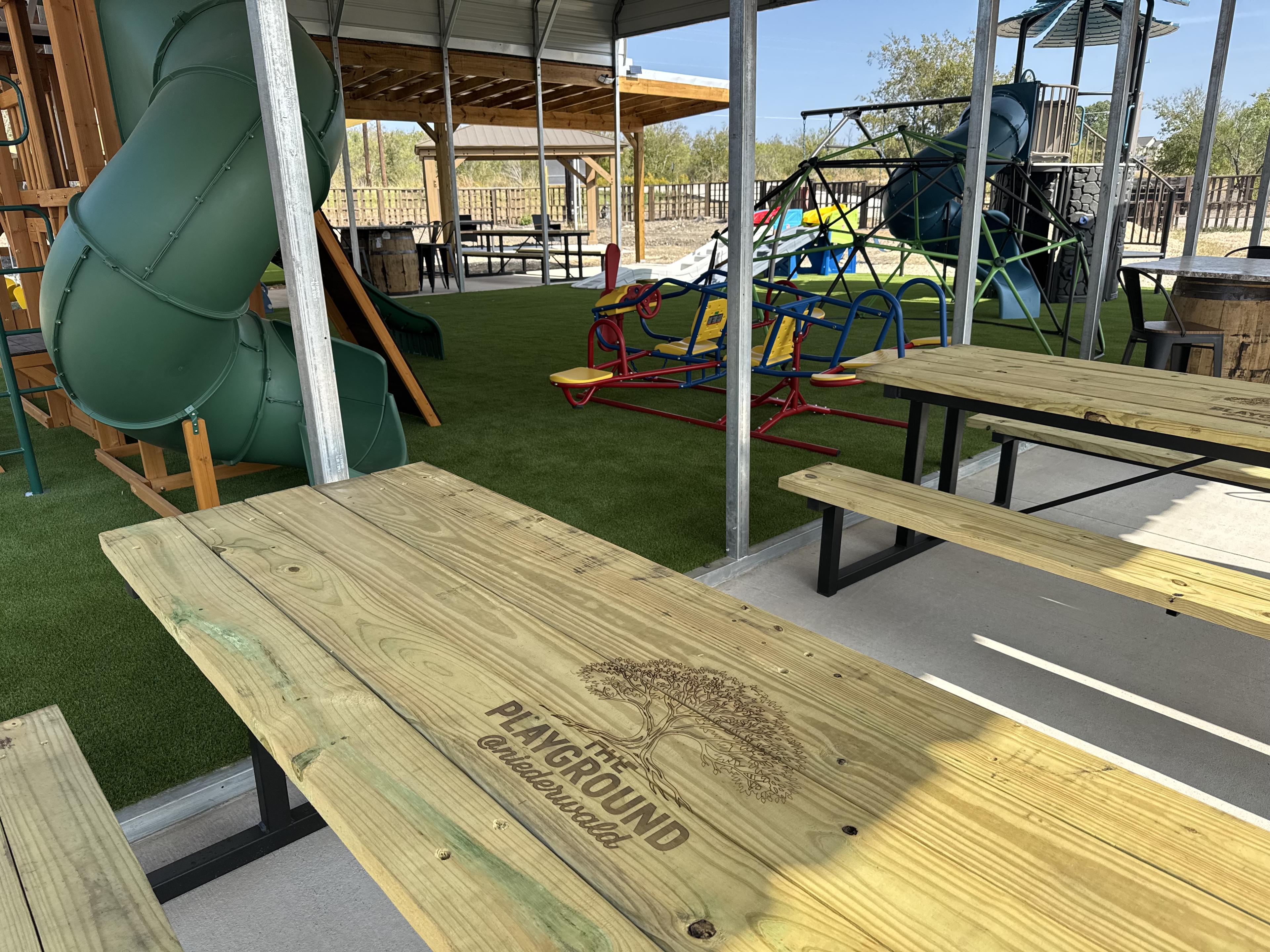 The Playground @niederwald sign